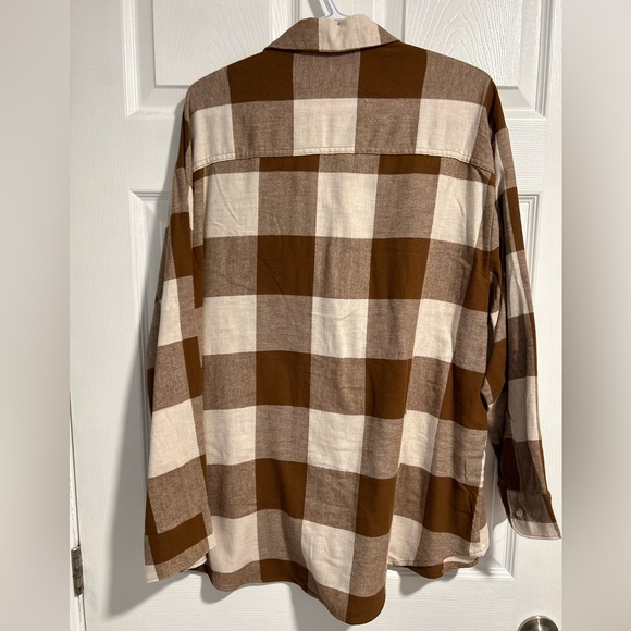 NWT Old Navy Boyfriend Plaid Shirt - Picture 6 of 10